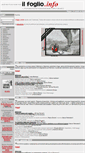 Mobile Screenshot of ilfoglio.info