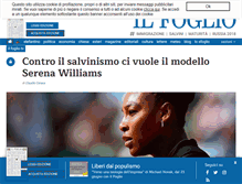 Tablet Screenshot of ilfoglio.it